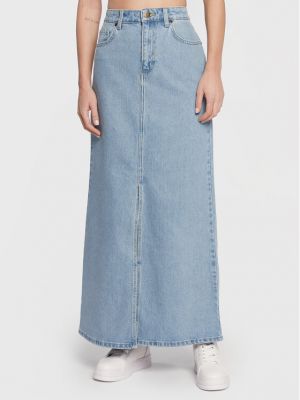 Spódnica jeansowa Dealers Choice L38AMWZM 112322635 Niebieski Regular Fit Lee