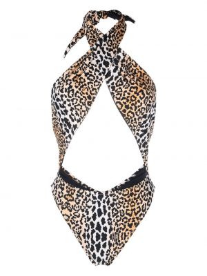 Badeanzug mit print mit leopardenmuster Reina Olga