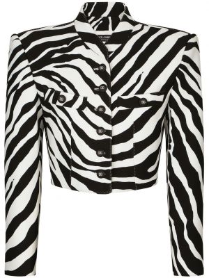 Jacke mit print mit zebra-muster Dolce & Gabbana