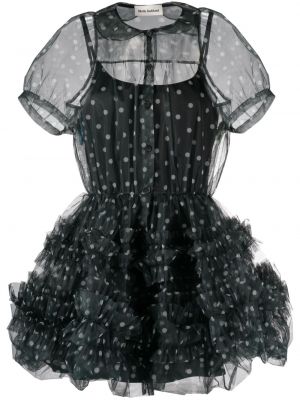 Taškuotas suknele iš tiulio Molly Goddard