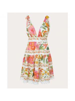 Mini vestido de algodón con estampado Farm Rio