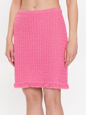 Mini sukně Luisa Spagnoli růžové
