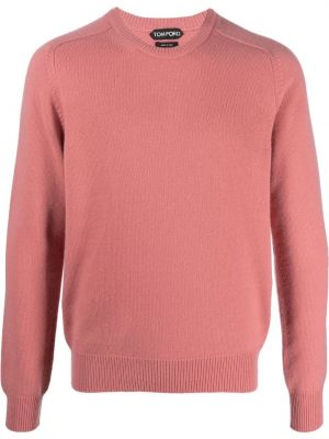 Džemper od kašmira Tom Ford ružičasta