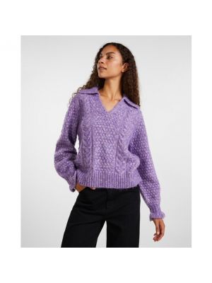 Jersey manga larga de tela jersey Y.a.s violeta