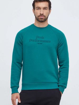 Zielona bluza z kapturem Peak Performance
