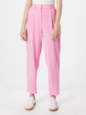 Pantaloni Monki roz
