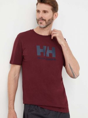 Тениска с дълъг ръкав с апликация Helly Hansen