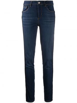 Smal skinny fit-jeans Liu Jo blå