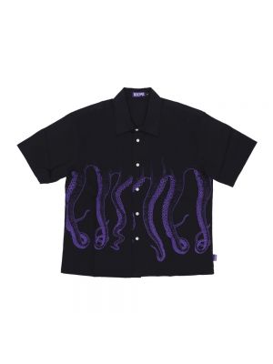 Koszula z krótkim rękawem Octopus czarna
