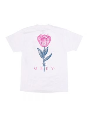 T-shirt Obey weiß