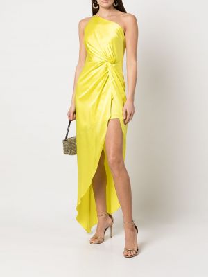Koktejlové šaty Michelle Mason žluté