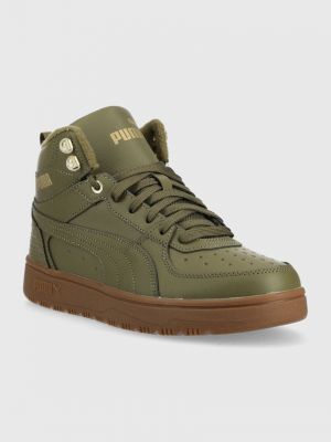 Sneakersy Puma zielone