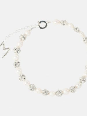 Ogrlica z perlami s kristali Magda Butrym