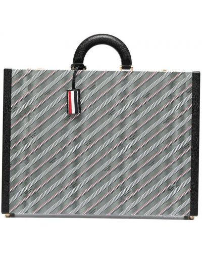 Τσάντα laptop με σχέδιο Thom Browne
