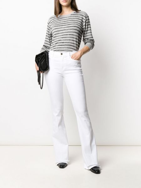 Jeans skinny slim Frame blanc
