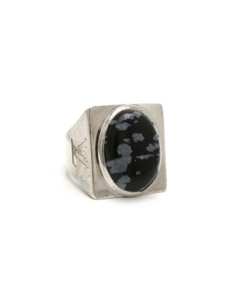 Jedwabny pierścionek Louis Vuitton Vintage czarny