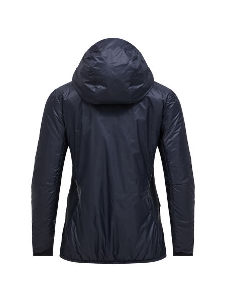 Утепленная куртка с капюшоном Peak Performance черная
