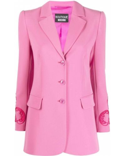 Lang blazer Boutique Moschino rosa