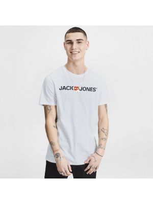 Camiseta con estampado manga corta de cuello redondo Jack & Jones