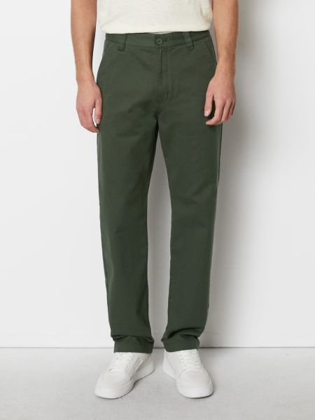 Хлопковые брюки Marc O'polo Denim зеленые