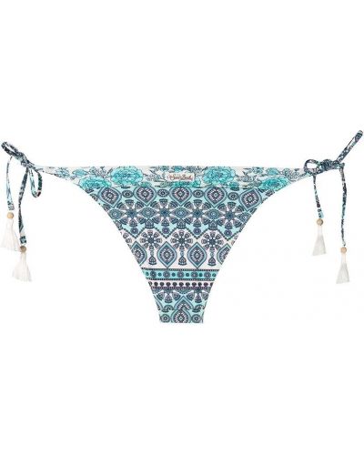 Bikini con estampado Mc2 Saint Barth azul