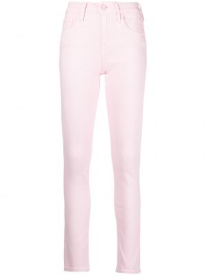 Skinny fit-jeans i lyocell Jacob Cohën rosa