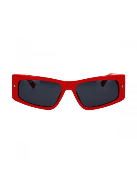 Okulary przeciwsłoneczne Dsquared czerwone