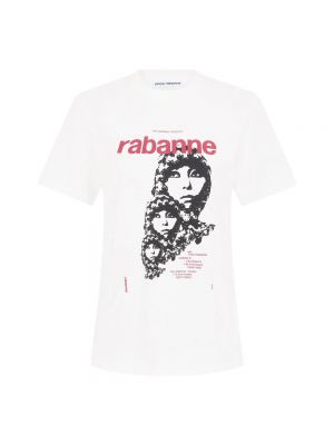 T-shirt Paco Rabanne weiß