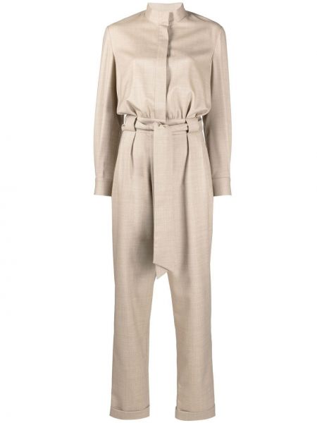 Lang jumpsuit Kiton brun