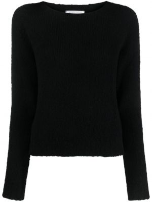 Sweter wełniany z wełny merino Société Anonyme czarny