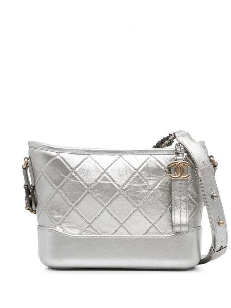 Mini-tasche Chanel Pre-owned silber