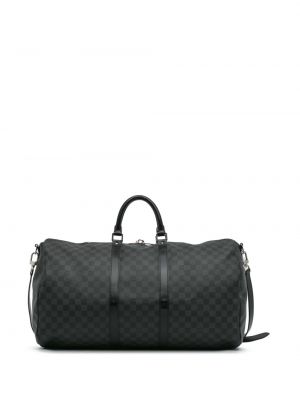 Cestovní taška Louis Vuitton šedá