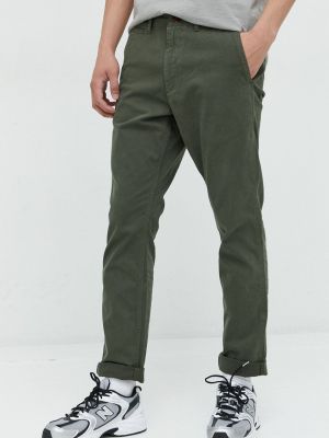 Chino hlače Superdry zelena