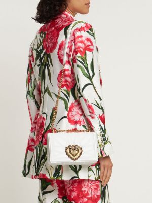 Δερμάτινη τσάντα ώμου Dolce & Gabbana