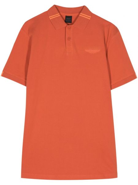 Поло тениска Hackett оранжево