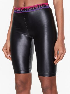 Slim fit sport rövidnadrág Versace Jeans Couture fekete