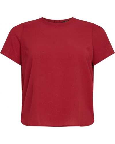 T-shirt Vero Moda Curve rouge