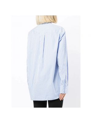 Blusa oversized Wardrobe.nyc azul