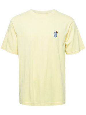 Priliehavé tričko !solid žltá