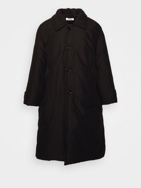 Czarny płaszcz zimowy Mm6 Maison Margiela