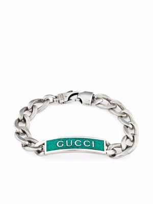 Zapestnica Gucci srebrna