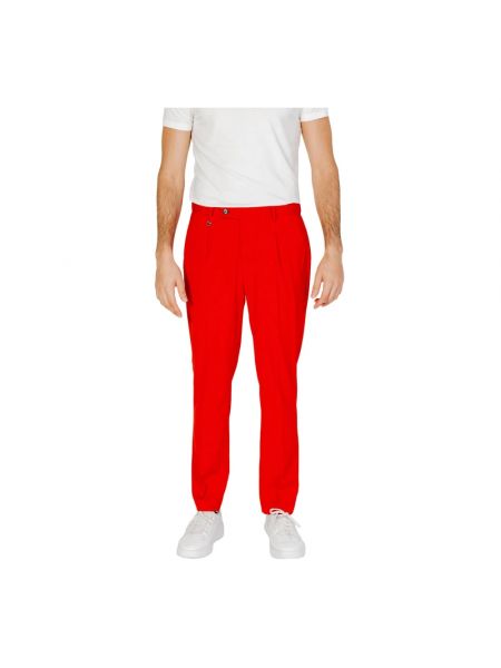Pantalones slim fit Antony Morato rojo
