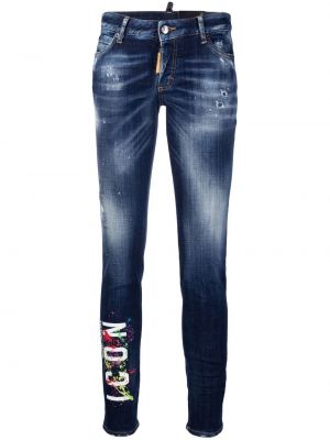 Jeans skinny Dsquared2 bleu