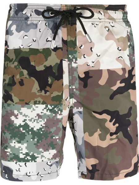 Shorts à imprimé à imprimé camouflage Mc2 Saint Barth