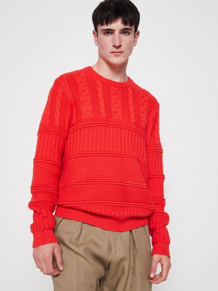 Czerwony sweter Ted Baker