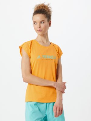 Športna majica Adidas Terrex oranžna