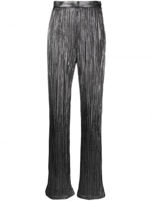 Pantalon droit plissé Styland gris