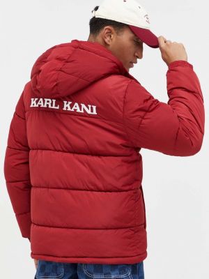 Téli kabát Karl Kani piros