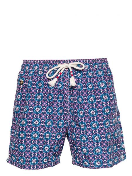 Kratke hlače s cvjetnim printom s printom Mc2 Saint Barth