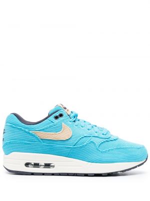 Sneakersy sztruksowe Nike Air Max niebieskie